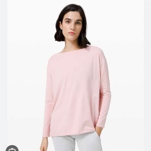 Lululemon Back in Action long sleeve